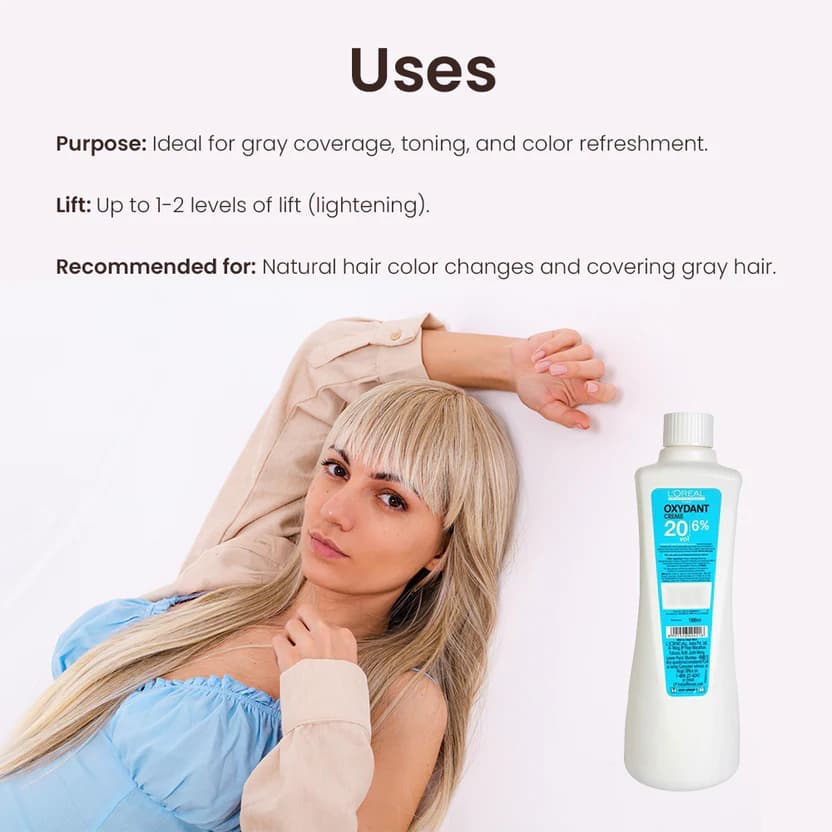 L’oreal Professionnel Oxydant Cream 20 Vol 6% Developer 495ml view 2