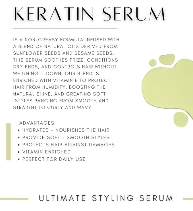 MK PROFESSIONAL Majestic Keratin Hair Serum 50ml view 3